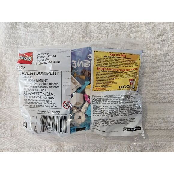 LEGO 30553 2019 Frozen 2 Elsa's Winter Throne New Sealed Polybag - Picture 2 of 2